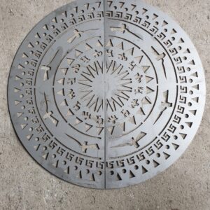 Cắt laser hoa văn 03